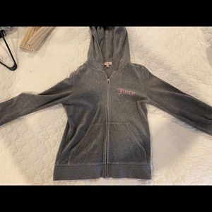 Juicy couture zip up sweatshirt